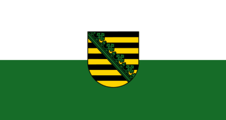 500Px Flag Of Saxony State Svg